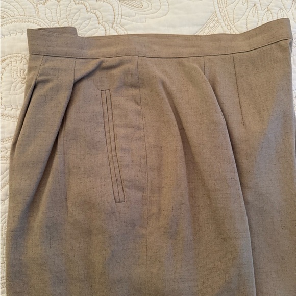 Kasper Tan Pantsuit 14P NWOT - Picture 8 of 11